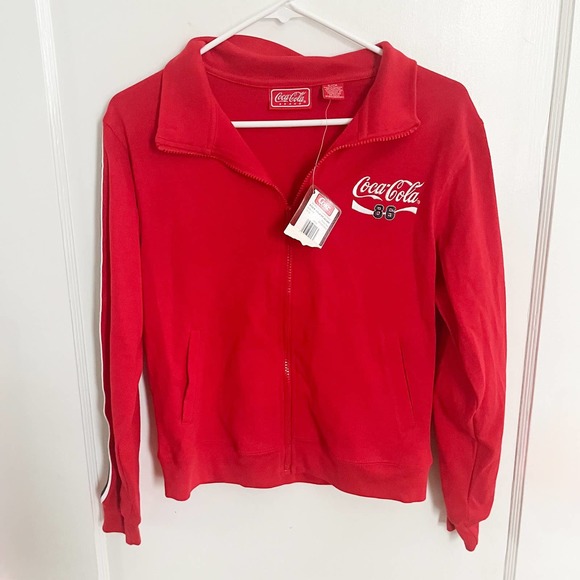 Coca Cola Zip up Jacket Size Small - Picture 1 of 6